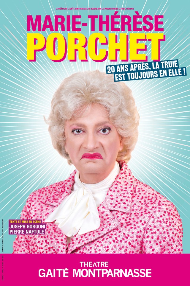 AFFICHE MARIE THERESE PORCHET