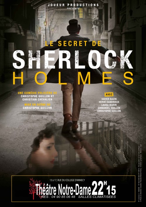 SHERLOCK HOLMES Avignon 2019 affiche