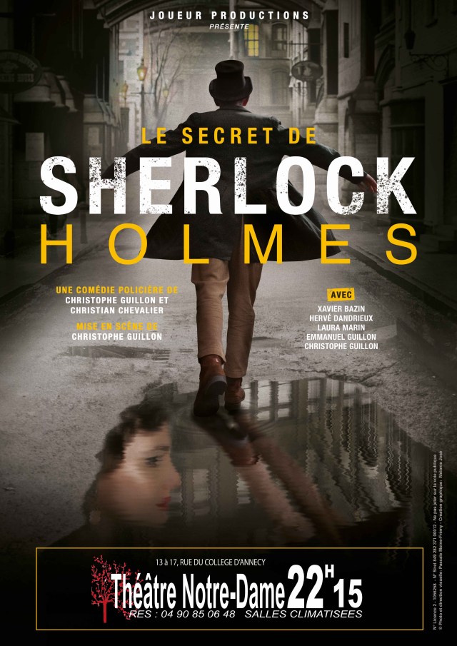 SHERLOCK HOLMES Avignon 2019 affiche