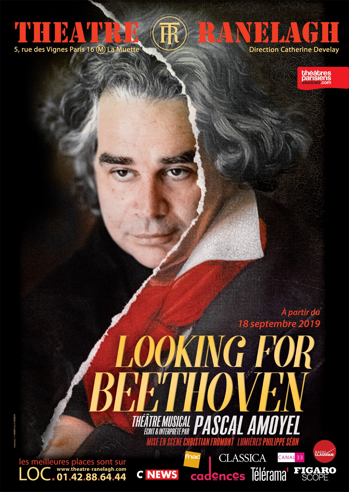 LOOKING FOR BEETHOVEN Paris Ranelagh affiche déf.